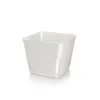 VASO PER PIANTE QUADRATO, BIANCO