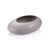 VASO OVALE BASSO STONES, GRIGIO