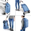 CARRELLO PORTASPESA, blu