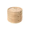 CUOCIVAPORE IN BAMBOO, 2 CESTELLI