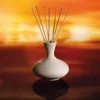 DIFFUSORE DI ESSENZE IN CERAMICA, OASIS, BIANCO