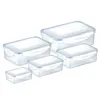 SET 5 CONTENITORI RETTANGOLARI
