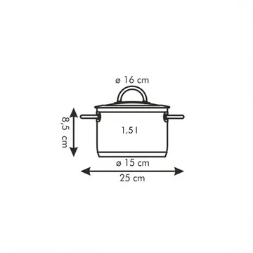 CASSERUOLA CON COPERCHIO