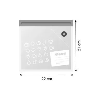 SACCHETTI PER SOTTOVUOTO CON CHIUSURA A ZIP