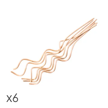 BASTONCINI DECORATIVI IN RATTAN, ONDE