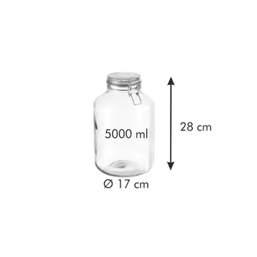 BARATTOLO PER CONSERVE 5 L