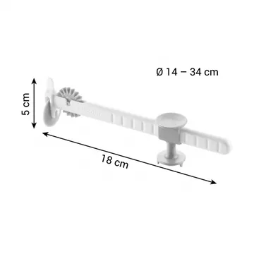 ROTELLA TAGLIAPASTA PER FORME TONDE