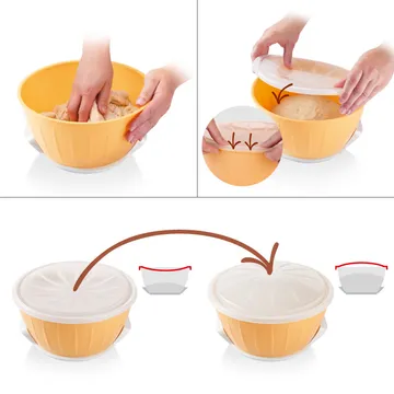 CIOTOLA PER IMPASTI CON GEL RISCALDANTE