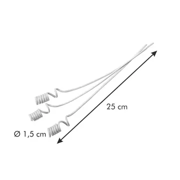 BASTONCINI DECORATIVI IN RATTAN, SPIRALI