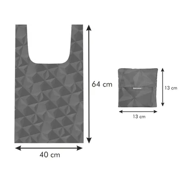 BORSA SHOPPING TASCABILE, ROSSO