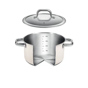 CASSERUOLA CON COPERCHIO ø 24 CM, 5 L