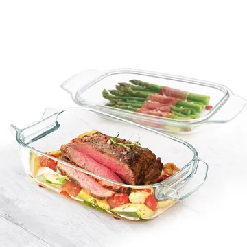 ROSTIERA RETTANGOLARE CON COPERCHIO