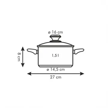 CASSERUOLA CON COPERCHIO