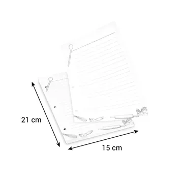 FOGLI PER RICETTARIO DI FAMIGLIA