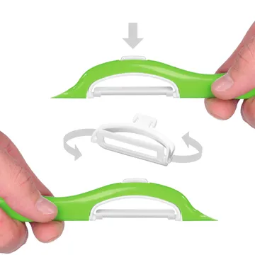 SBUCCIATORE IN CERAMICA CON LAMA LONGITUDINALE