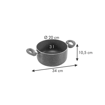 CASSERUOLA DUE MANICI