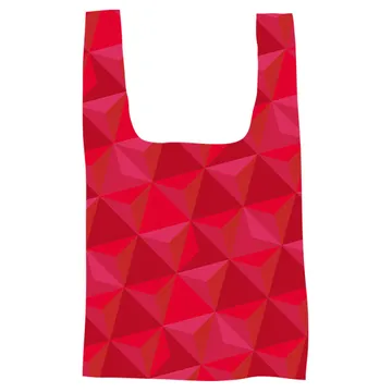 BORSA SHOPPING TASCABILE, ROSSO