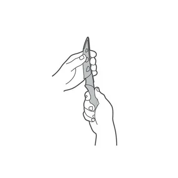 COLTELLO CUOCO ANTIADERENTE, ROSSO