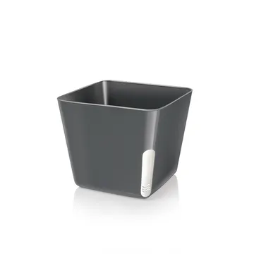 VASO PER PIANTE QUADRATO, GRIGIO