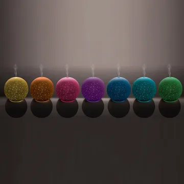 LAMPADA A ULTRASUONI IN CERAMICA PER ESSENZE, Sphere