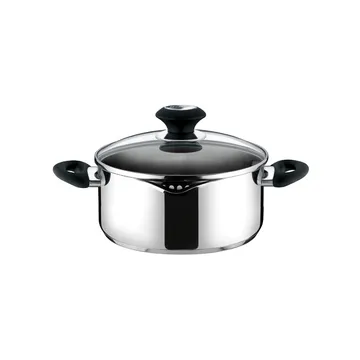 CASSERUOLA CON BECCUCCIO E COPERCHIO FORATO