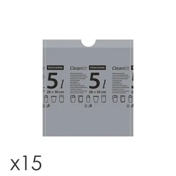 SACCHI PER RIFIUTI CON CHIUSURA A CORDONCINO, 5 L