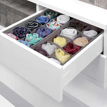 ORGANIZER BIANCHERIA INTIMA, 10 scomparti