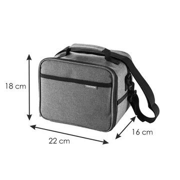 BORSA TERMICA-ISOLANTE CON 3 CONTENITORI