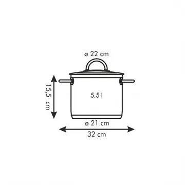 PENTOLA CON COPERCHIO