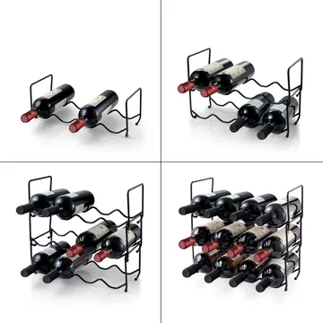 PORTA BOTTIGLIE, 12 BOTTIGLIE