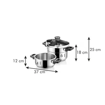 SET PENTOLE A PRESSIONE