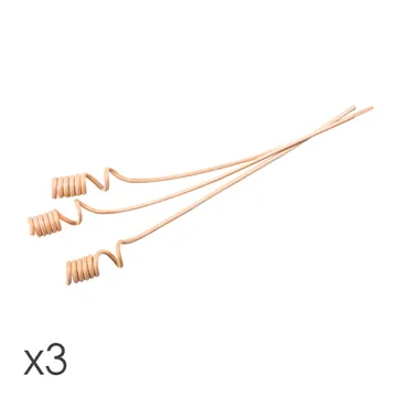 BASTONCINI DECORATIVI IN RATTAN, SPIRALI