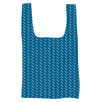 BORSA SHOPPING TASCABILE, BLU