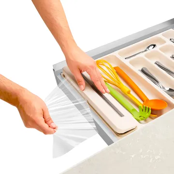 DISPENSER PER PELLICOLA E ALLUMINIO