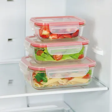 CONTENITORE RETTANGOLARE IN VETRO