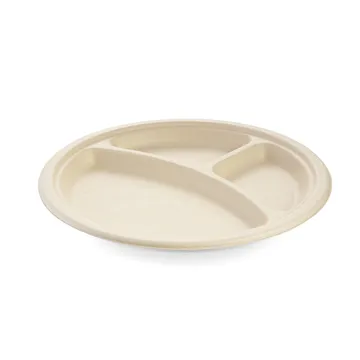 PIATTO COMPOSTABILE A SCOMPARTI