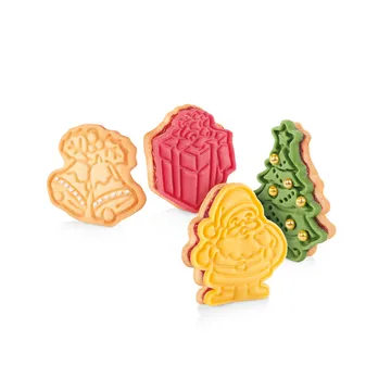 TIMBRO TAGLIABISCOTTI CON ESTRATTORE, NATALE