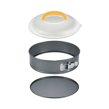 TORTIERA APRIBILE ø 26 cm CON COPERCHIO