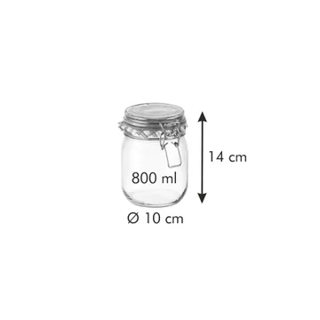 BARATTOLO PER CONSERVE 800 ML