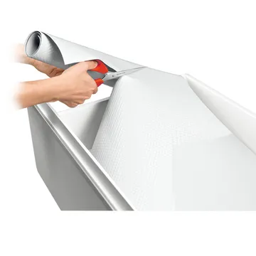 RIVESTIMENTO ANTISCIVOLO PER CASSETTI 150x50cm, BIANCO