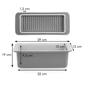 STAMPO PER PANE IN CASSETTA IN CERAMICA