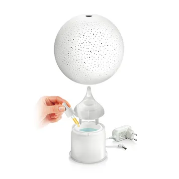 LAMPADA A ULTRASUONI IN CERAMICA PER ESSENZE, Sphere