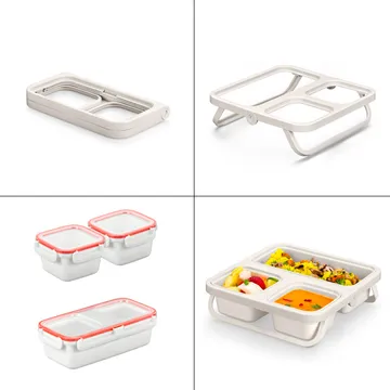 LUNCH BOX CON BORSA TERMICA ISOLANTE