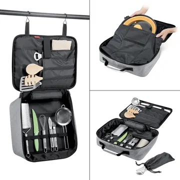 PORTA UTENSILI DA VIAGGIO