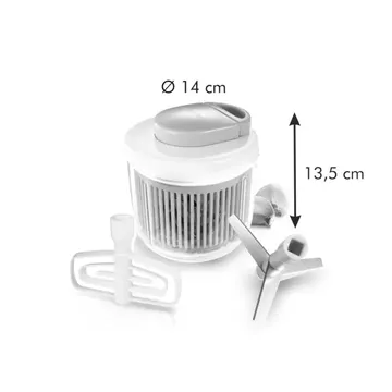 TRITATUTTO MANUALE, CON ACCESSORI