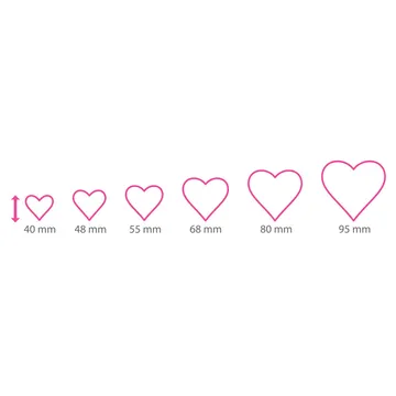 TAGLIABISCOTTI CUORE DOPPIO