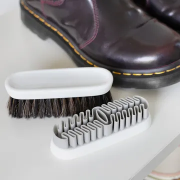 SPAZZOLA PER SCARPE IN CAMOSCIO