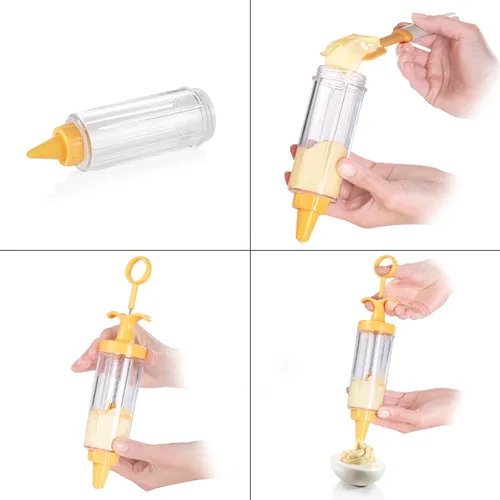 SIRINGA PER DOLCI CON 8 BECCUCCI 