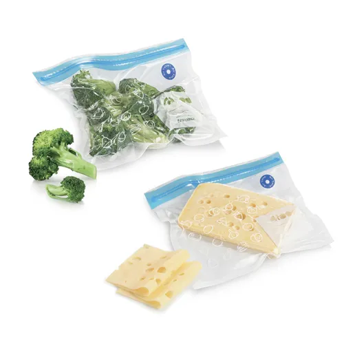 SACCHETTI PER SOTTOVUOTO CON CHIUSURA A ZIP