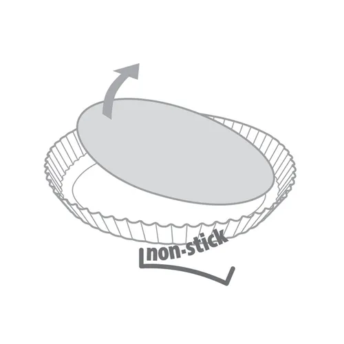 STAMPO CROSTATA CON FONDO REMOVIBILE